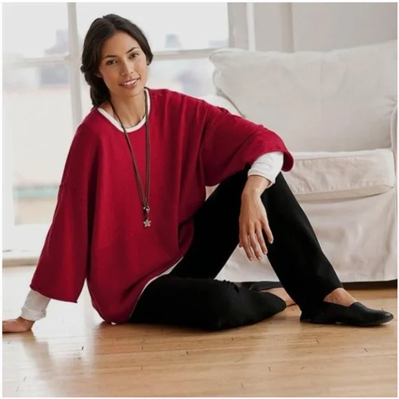 J. Jill Pure Jill Kimono-Sleeve Sweater - Picture 8 of 9